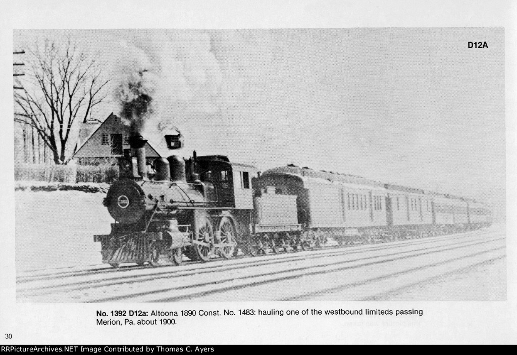 PRR "Class 'D' Locomotives," Page 30, 1981